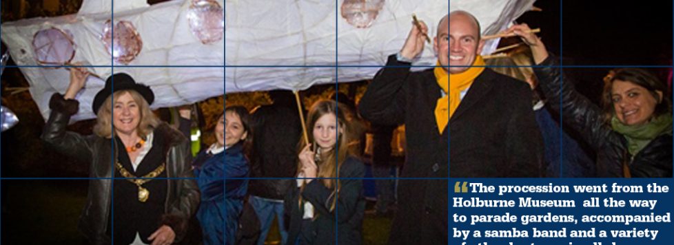 Creating a glow at this year's Lantern Festival