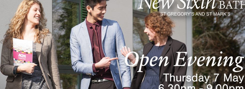 New Sixth Open Evening 7 May