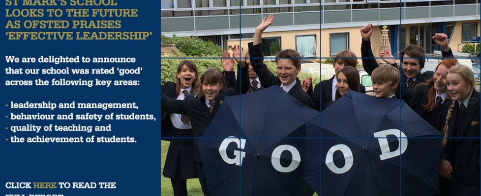 St Mark's School Celebrates GOOD Ofsted
