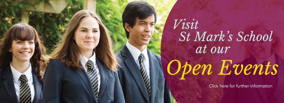 Visit St Mark's School at our Open Events