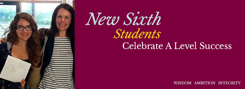 New Sixth Students Celebrate A Level Success