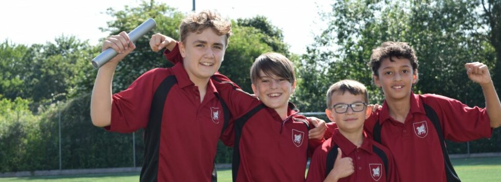 400m relay winners