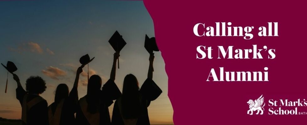 Text: Calling all St Mark's Alumni
